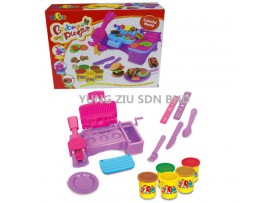 H1274008#881B#COLOURS DOUGH(BARBEQUE PLAY SET)